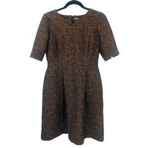 Boden Brown and Black Mini Dress